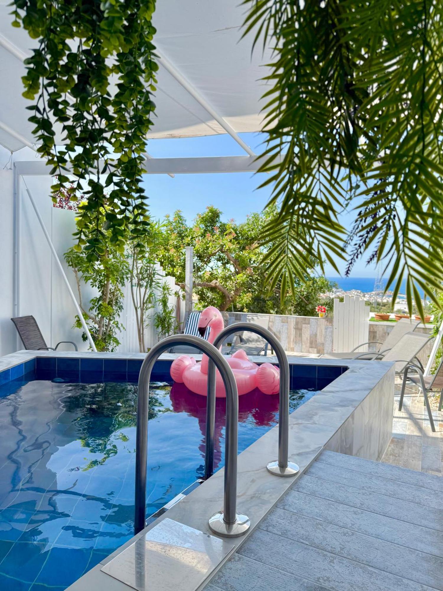 More Crete Village House Koutouloufari - New Outdoor Pool - 6 Guests แอร์ซอนิสซอส ภายนอก รูปภาพ